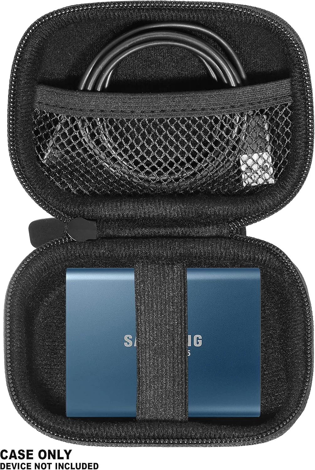 کیف هارد اکسترنال جامد Alltravel برای سامسونگ T3، T5 قابل حمل 250 گیگابایت 500 گیگابایت 1 ترابایت 2 ترابایت SSD USB 3.0، کیف محکم و جمع و جور با ویژگی وزن سبک