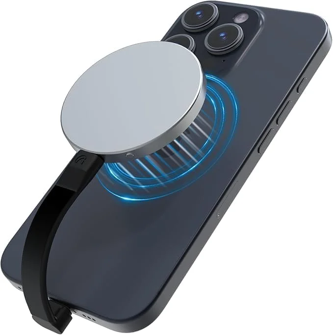 درایو حالت جامد اکسترنال مغناطیسی قابل حمل Aiffro P10 با ظرفیت 1 ترابایت، سازگار با MagSafe آیفون، سرعت انتقال داده تا 2000 مگابایت بر ثانیه از طریق Type-C، SM2320، USB 3.2 Gen 2x2 20Gbps، اتصال پایدار، فریمور آپدیت شده - راهکار ذخیره سازی مغناطیسی قابل حمل