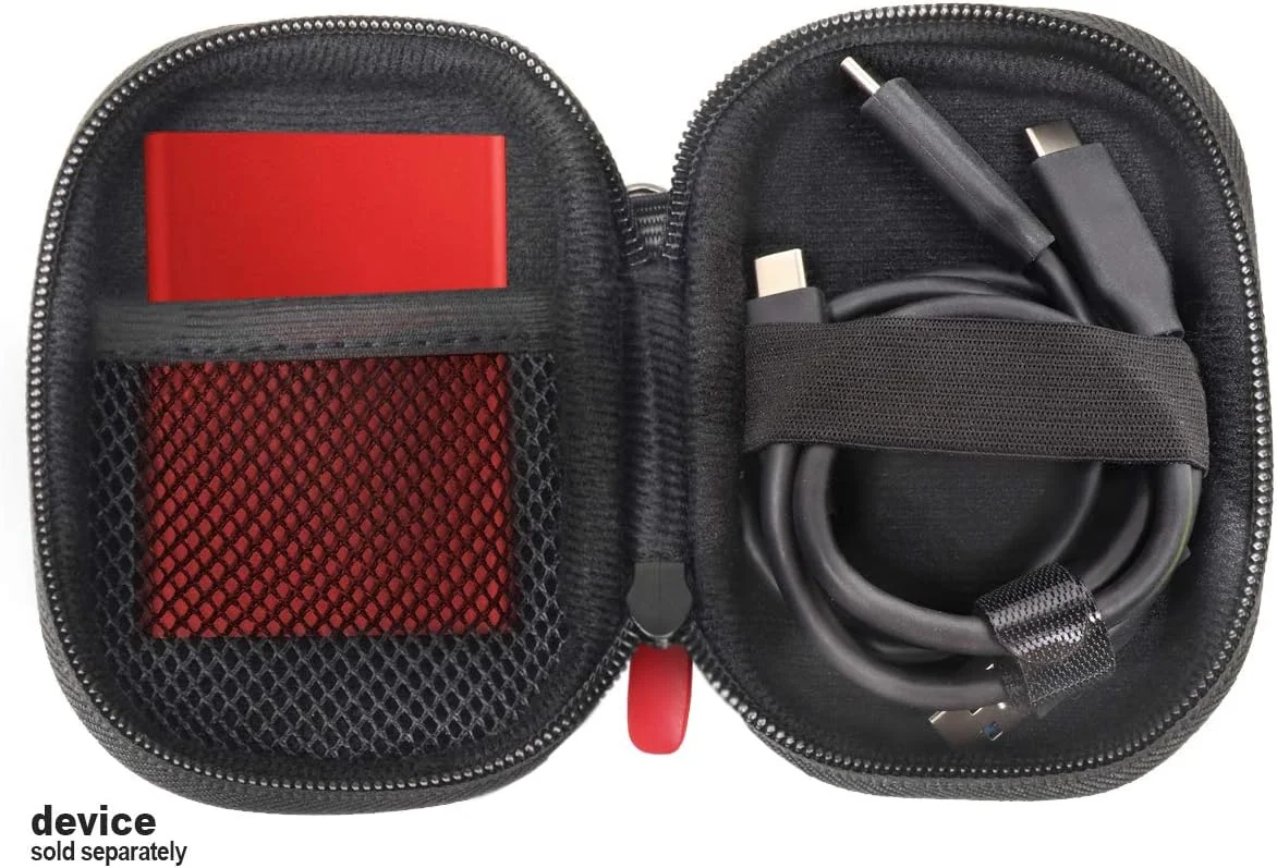 کیف هارد اکسترنال جامد Alltravel برای سامسونگ T3، T5 قابل حمل 250 گیگابایت 500 گیگابایت 1 ترابایت 2 ترابایت SSD USB 3.0، کیف محکم و جمع و جور با ویژگی وزن سبک