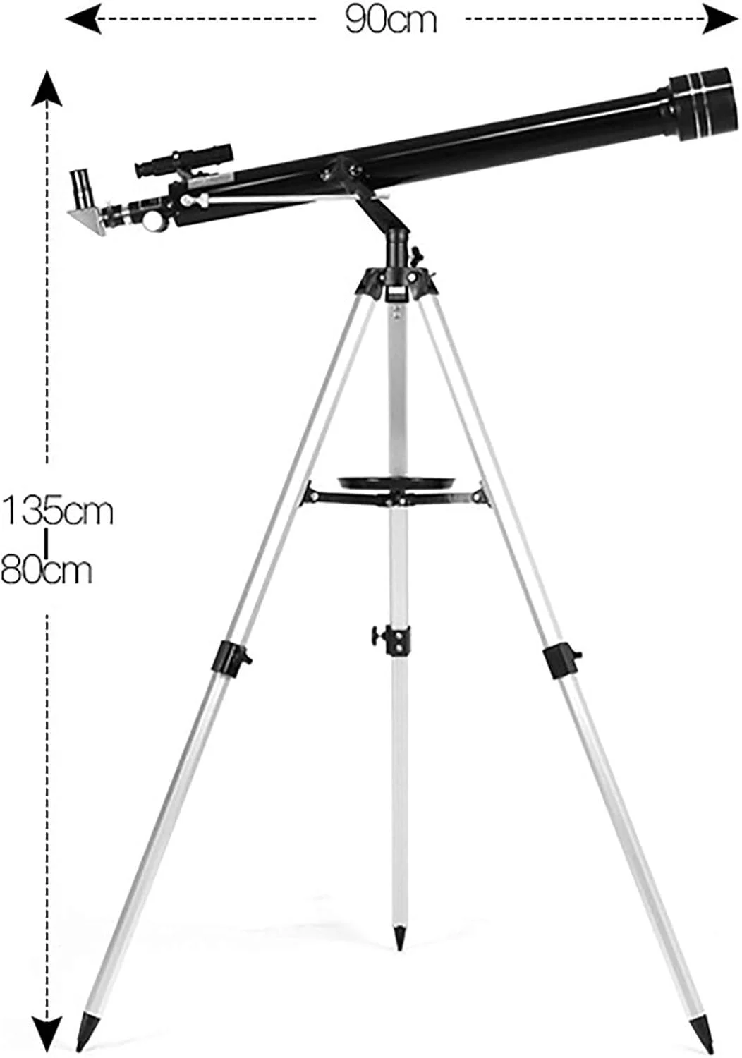 لوازم جانبی دخترانه، تلسکوپ نجومی مناسب، تلسکوپ انکساری نجومی 60 میلی‌متری مناسب، تلسکوپ ستاره‌نگاری حرفه‌ای مناسب برای مبتدیان، چشمی
