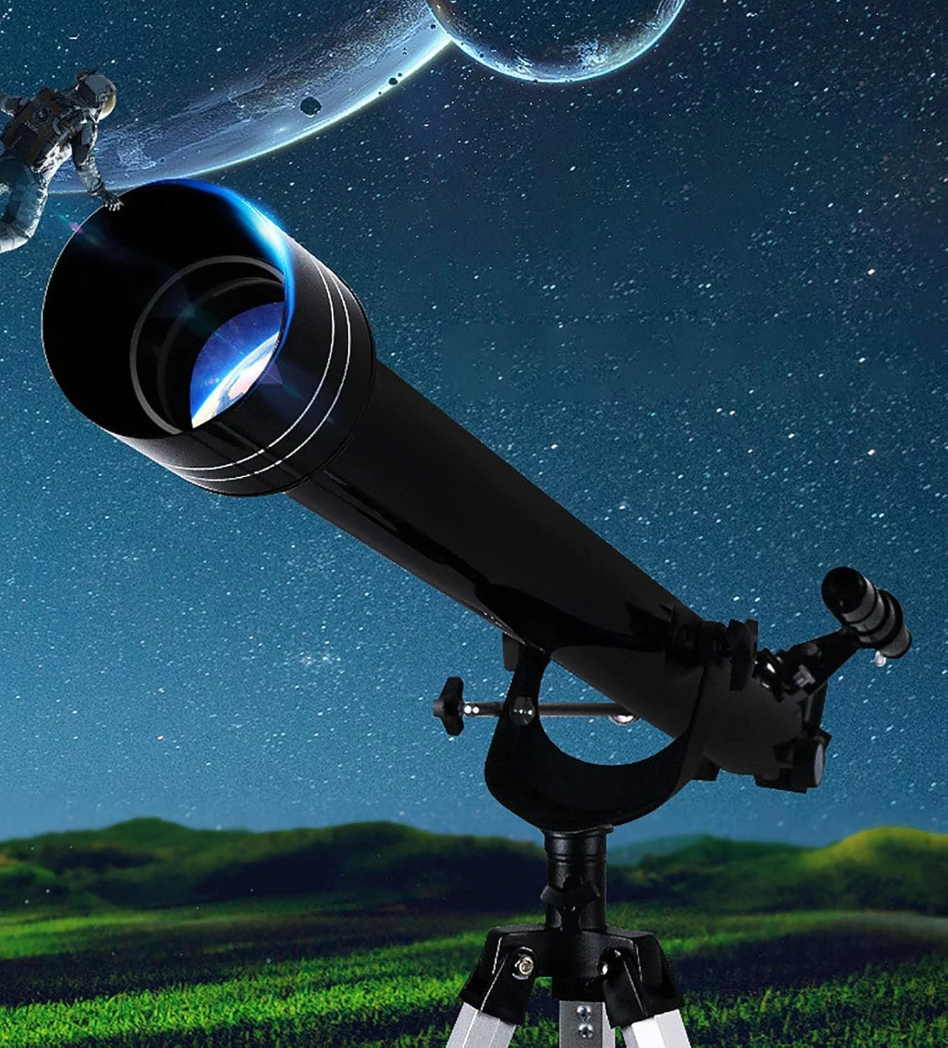 لوازم جانبی دخترانه، تلسکوپ نجومی مناسب، تلسکوپ انکساری نجومی 60 میلی‌متری مناسب، تلسکوپ ستاره‌نگاری حرفه‌ای مناسب برای مبتدیان، چشمی