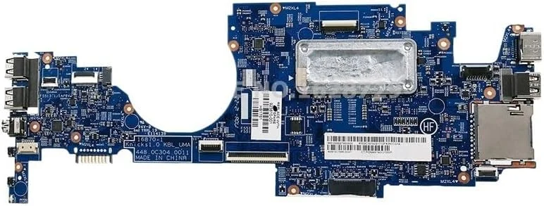 مادربرد لپ تاپ x360 Convertible 11-ad مدل 923810-001 923810-501 923810-601 با شماره قطعه 448.0C304.0011 و پردازنده I3-7100U