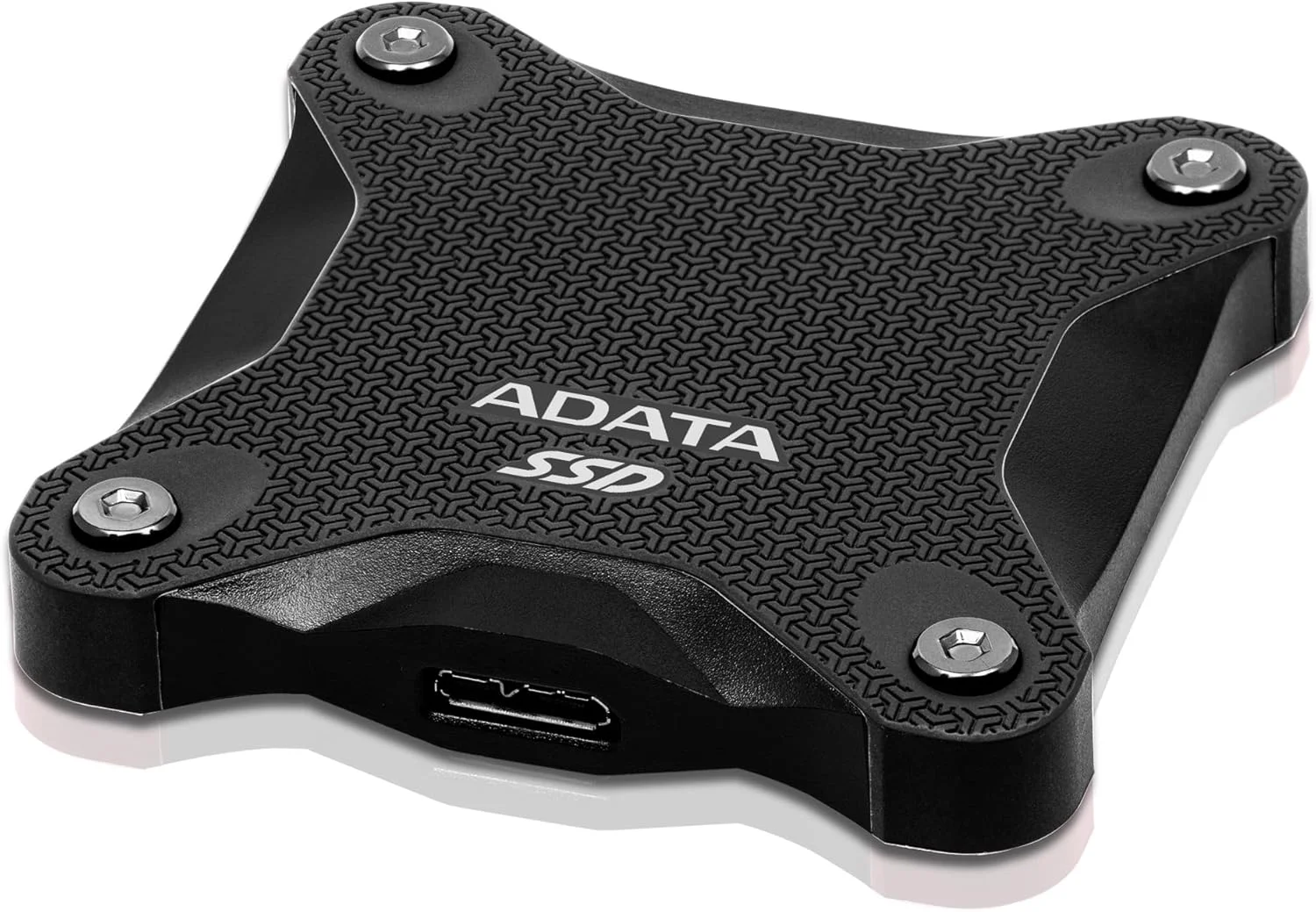 ADATA SD620 1TB درایو حالت جامد اکسترنال | SSD مقاوم در برابر ضربه سازگار با PS5 XBOX برای بازی فوق سریع USB 3.2 Gen2x2 Type-C | مشکی