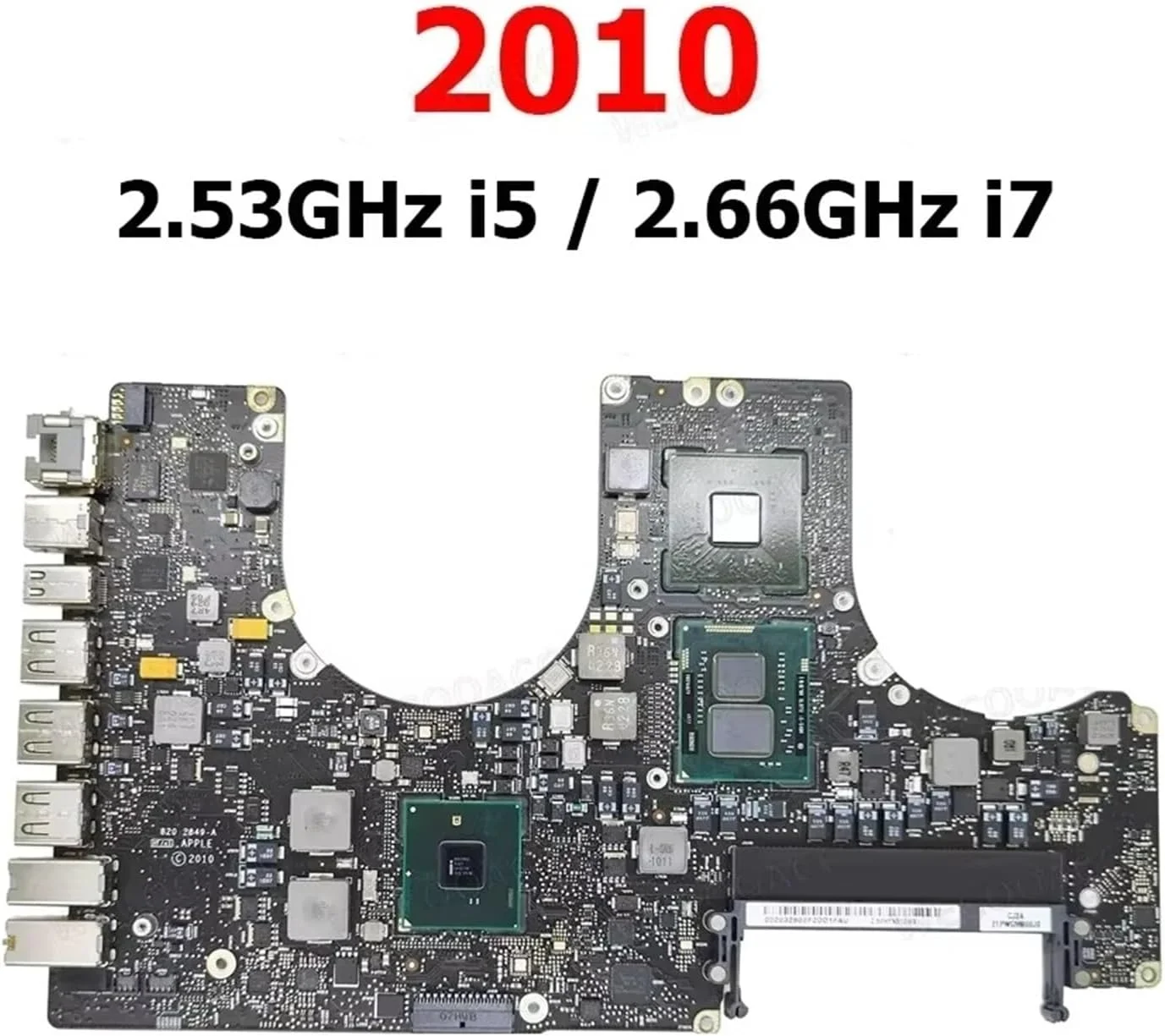 سازگار با مادربرد پرو ۱۷ اینچ مدل A1297 با شماره های 820-2610-A، 820-2849-A و 820-2914-A، سال های 2010 و 2011، لوازم جانبی (i7 2.4GHz مدل 2011)، مادربرد A1297 (i7 2.66GHz مدل 2010)