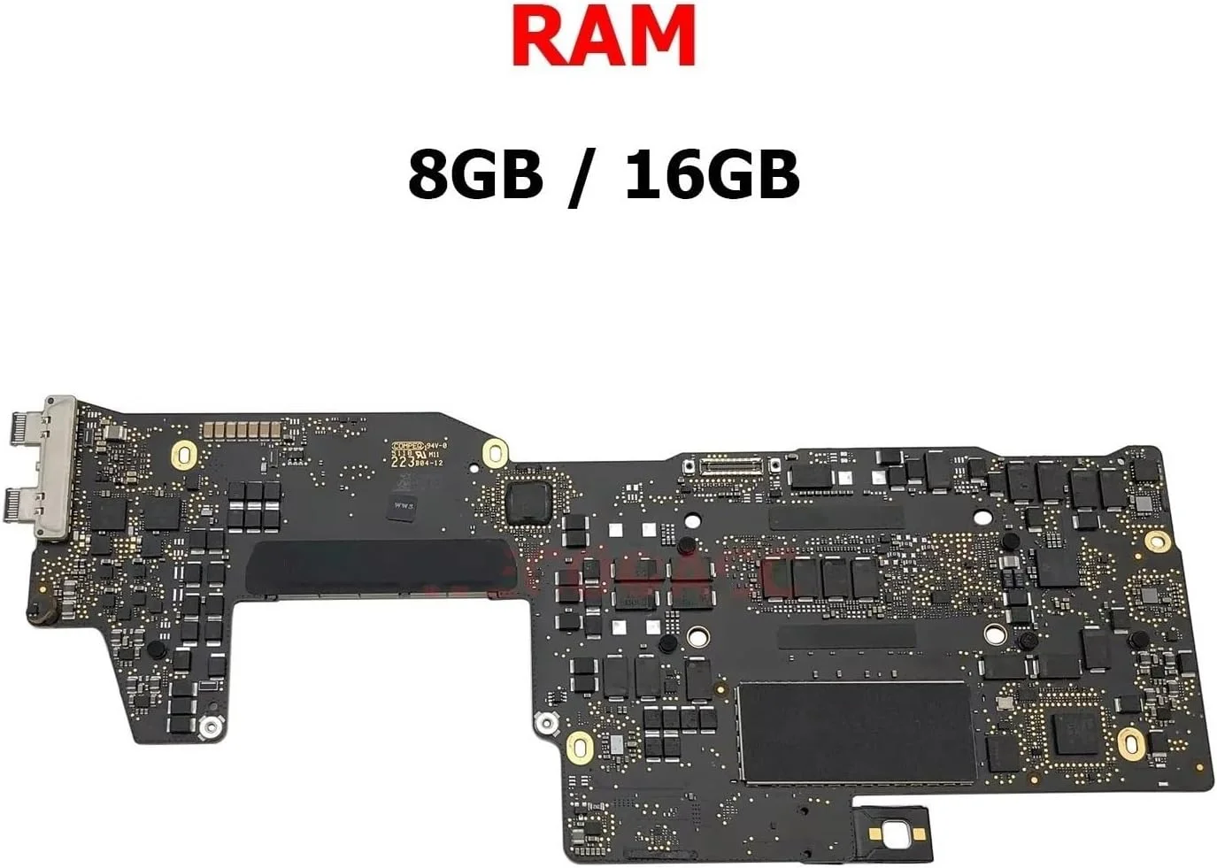 مادربرد A1708 سازگار با پرو ۱۳ اینچ، پردازنده i5 i7، رم ۸ گیگابایت ۱۶ گیگابایت، مدل های ۲۰۱۶ ۲۰۱۷، شماره قطعات 820-00875-A 820-00840-A 820-00361-A