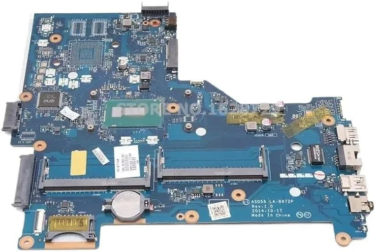 مادربرد لپ تاپ پاویلیون مدل TPN-C117 15-R 250 G3 با شماره قطعه AS056 LA-B972P و پردازنده I3-5010U (بدون صفحه لمسی و پردازنده گرافیکی UMA)