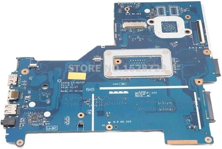 مادربرد لپ تاپ پاویلیون مدل TPN-C117 15-R 250 G3 با شماره قطعه AS056 LA-B972P و پردازنده I3-5010U (بدون صفحه لمسی، پردازنده گرافیکی UMA)