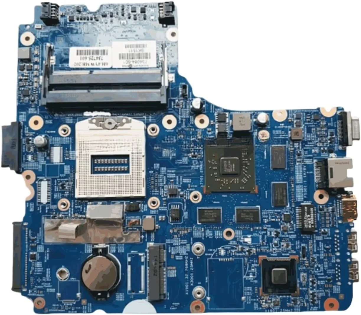 مادربرد دست دوم ProBook 440 450 470 G1 با شماره قطعه 756190-601 و شماره فنی 756190-001، چیپست HM87 و مدل 12241-1، پشتیبانی از DDR3