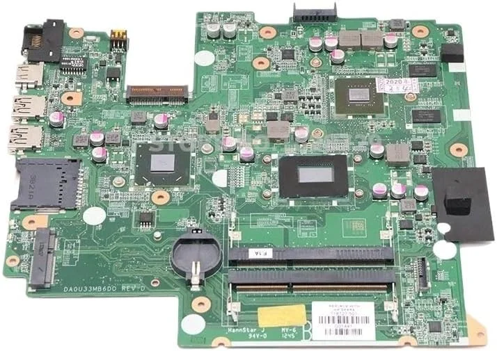 مادربرد لپ تاپ پاویلیون اسلیک‌بوک 14 مدل 14-B، شماره قطعه DA0U33MB6D0، پردازنده I5-3337U/i5-3317U، کارت گرافیک GT630M (قابل استفاده با پردازنده های I3-3217U و i3-2375M)