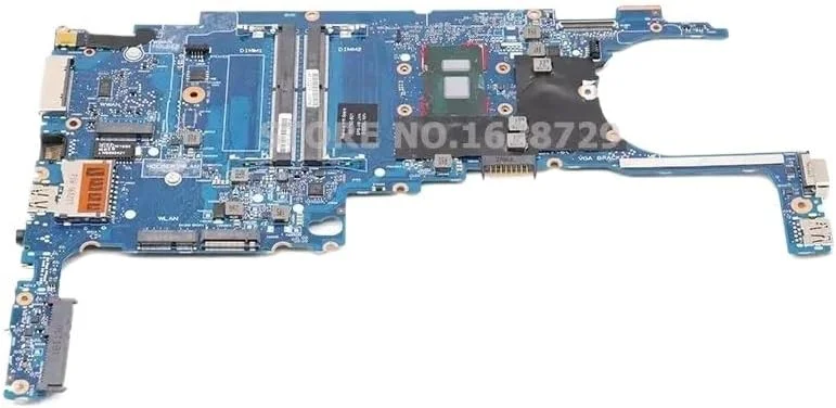 مادربرد لپ تاپ ProBook 820 G3 مدل 6050A2892301 با پردازنده I5-6200u و DDR4، شماره قطعه 831762-001، 831762-501، 831762-601