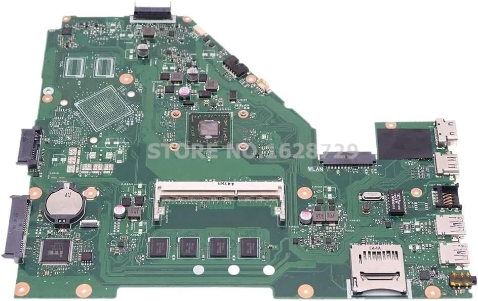 مادربرد اصلی 60NB06Q0-MB1710 69N0RCM17B00P X550WE برای لپ تاپ X550WA X550WE REV 2.0 A4 +4GB