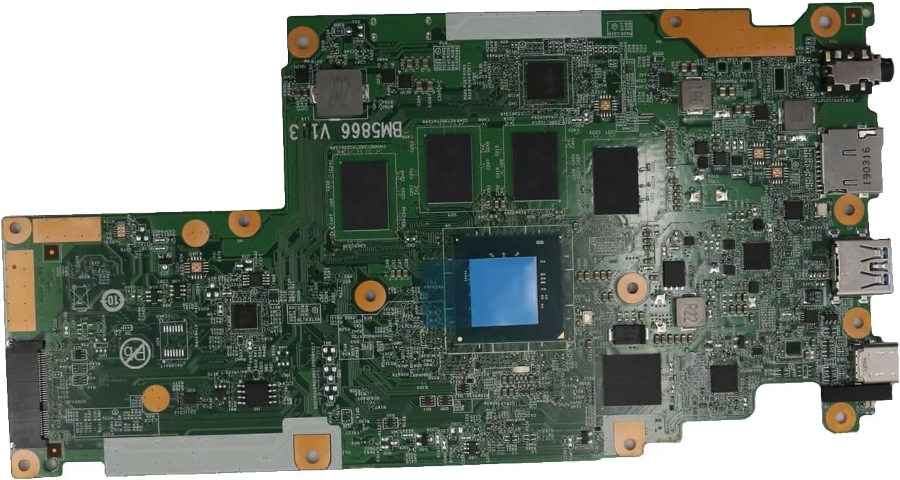 جایگزین 5B20T79749 برای مادربرد لپ تاپ لنوو Chromebook 100e Gen 2 (اینتل)، پردازنده N4000، رم 4 گیگابایت، حافظه 32 گیگابایت