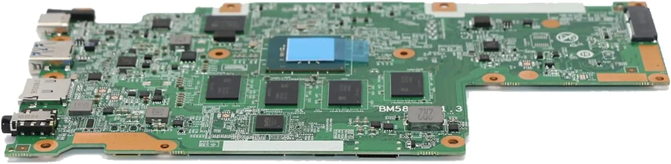 جایگزین 5B20T79749 برای مادربرد لپ تاپ لنوو Chromebook 100e Gen 2 (اینتل)، پردازنده N4000، رم 4 گیگابایت، حافظه 32 گیگابایت