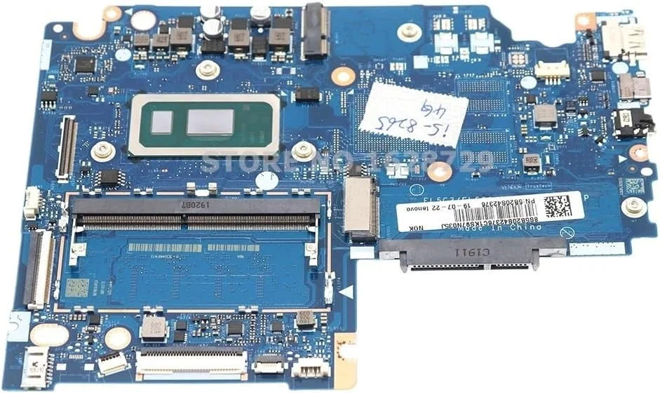 مادربرد لپ تاپ S340-14IWL S340-15IWL مدل LA-H101P با پردازنده SREJQ I5-8265U و 4 گیگابایت رم (S340-14IWL با پردازنده i3 و 4 گیگابایت رم)