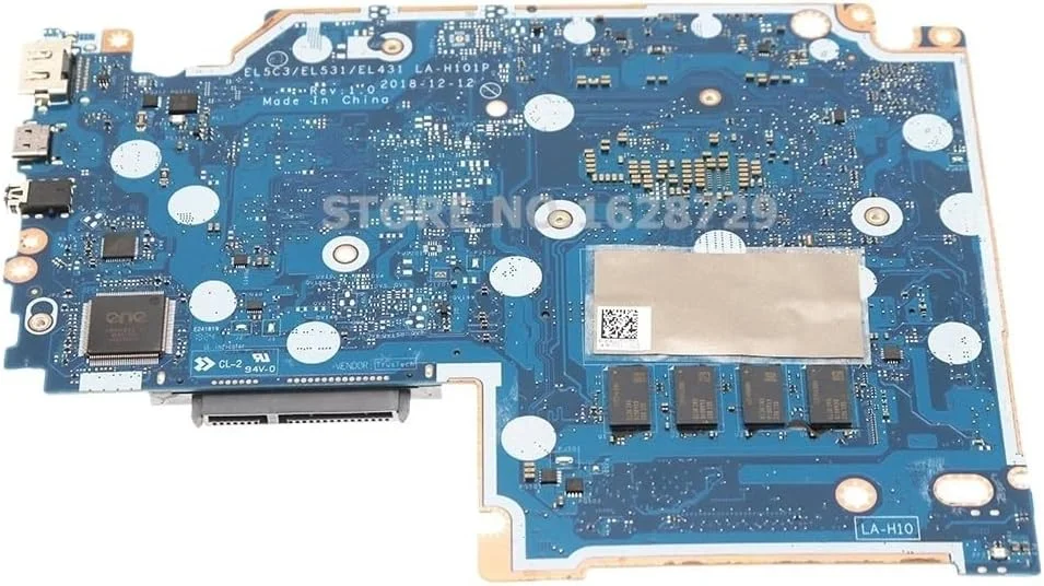 مادربرد لپ تاپ S340-14IWL S340-15IWL مدل LA-H101P با پردازنده SREJQ I5-8265U و 4 گیگابایت رم (S340-14IWL با پردازنده i3 و 4 گیگابایت رم)