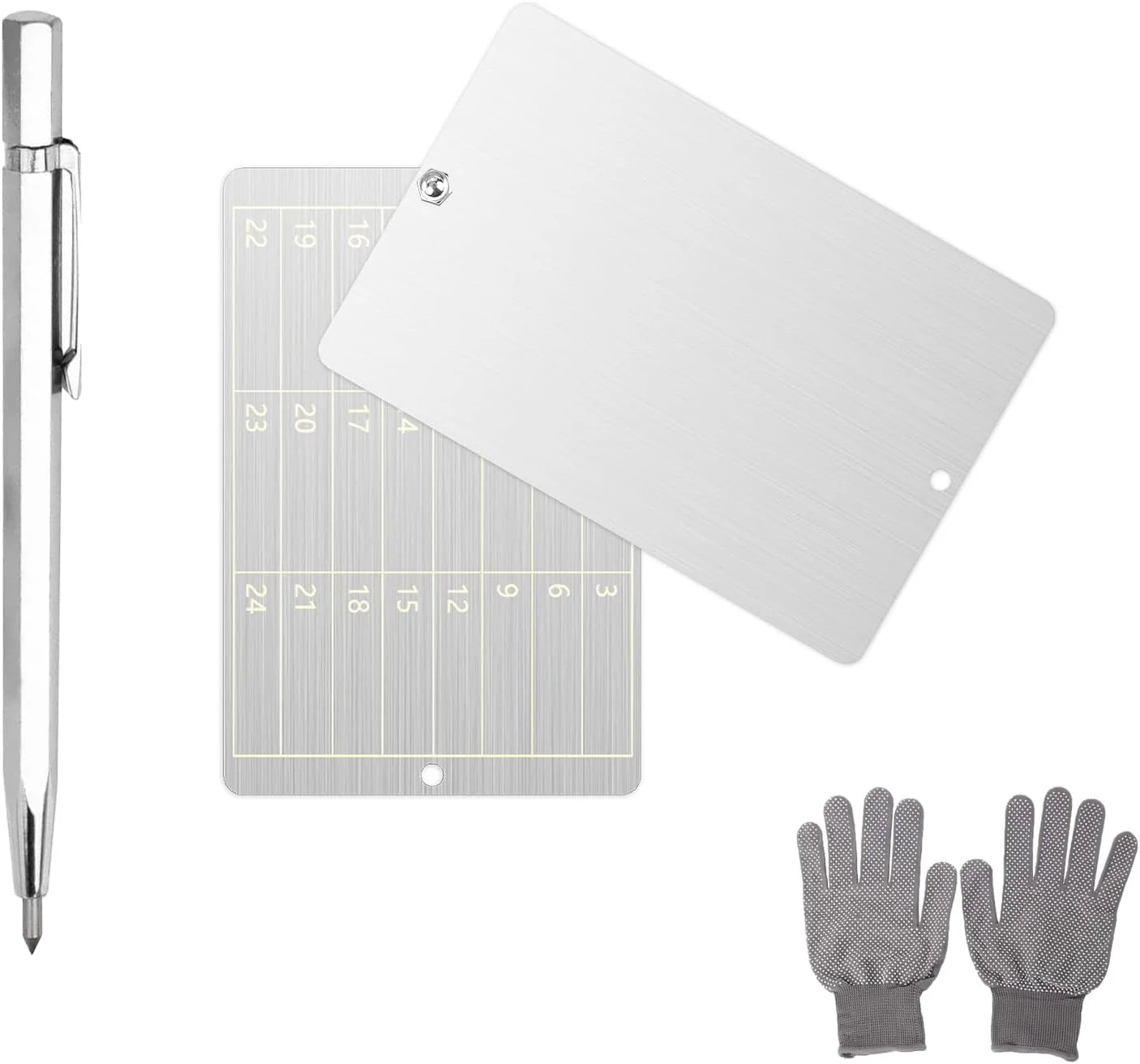 محافظت از عبارات بازیابی ارز دیجیتال فولادی برای سخت افزار BIP39، ذخیره عبارات 12 یا 24 کلمه ای بیت کوین، پشتیبان گیری از کیف پول سرد فلزی (شامل 2 صفحه فولاد ضد زنگ)