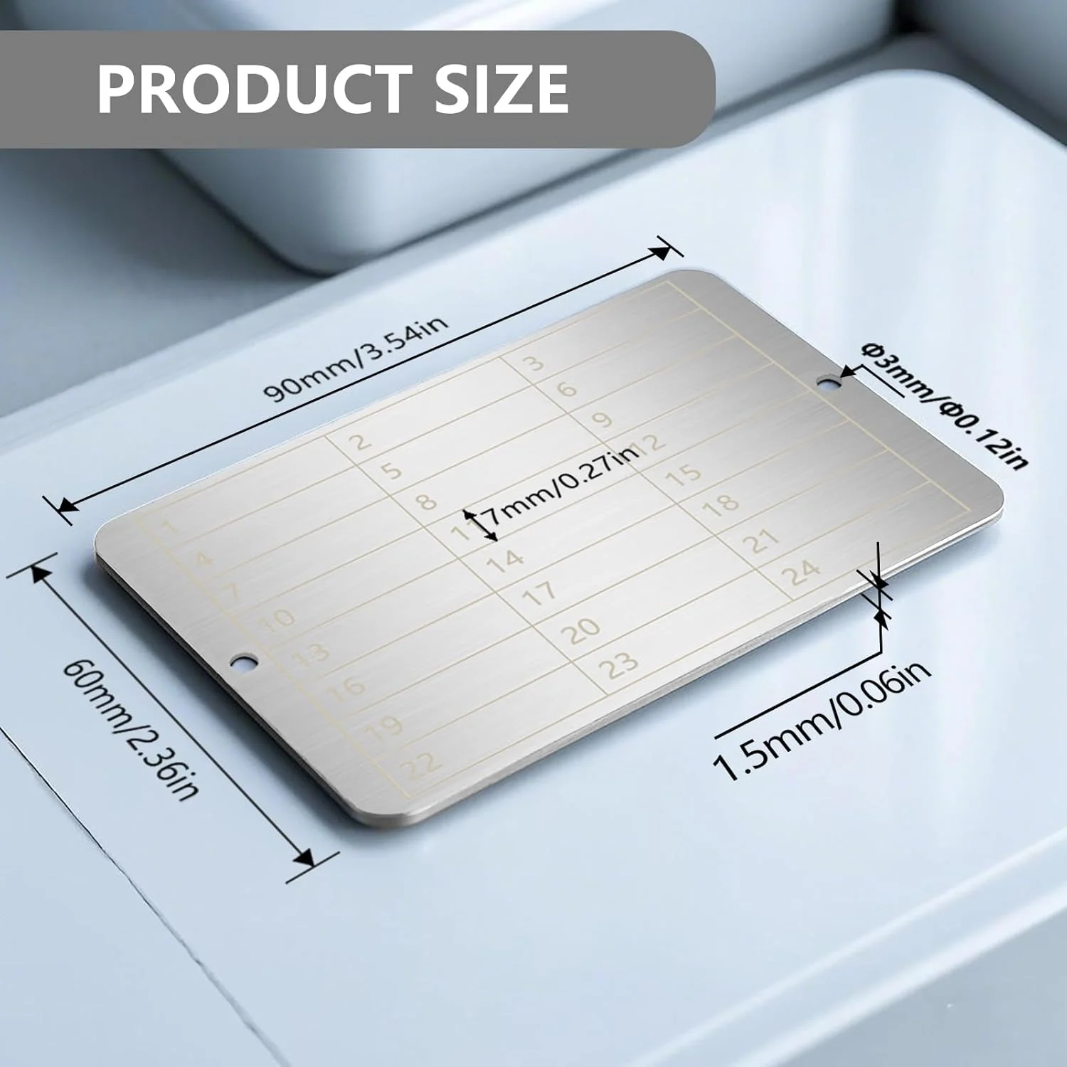 محافظ استیل عبارت بازیابی برای سخت افزار BIP39، مناسب برای ذخیره عبارات ۱۲ یا ۲۴ کلمه ای بیت کوین، پشتیبان گیری از کیف پول سرد، کیف پول های سخت افزاری فلزی ارز دیجیتال (شامل ۴ صفحه استیل ضد زنگ)