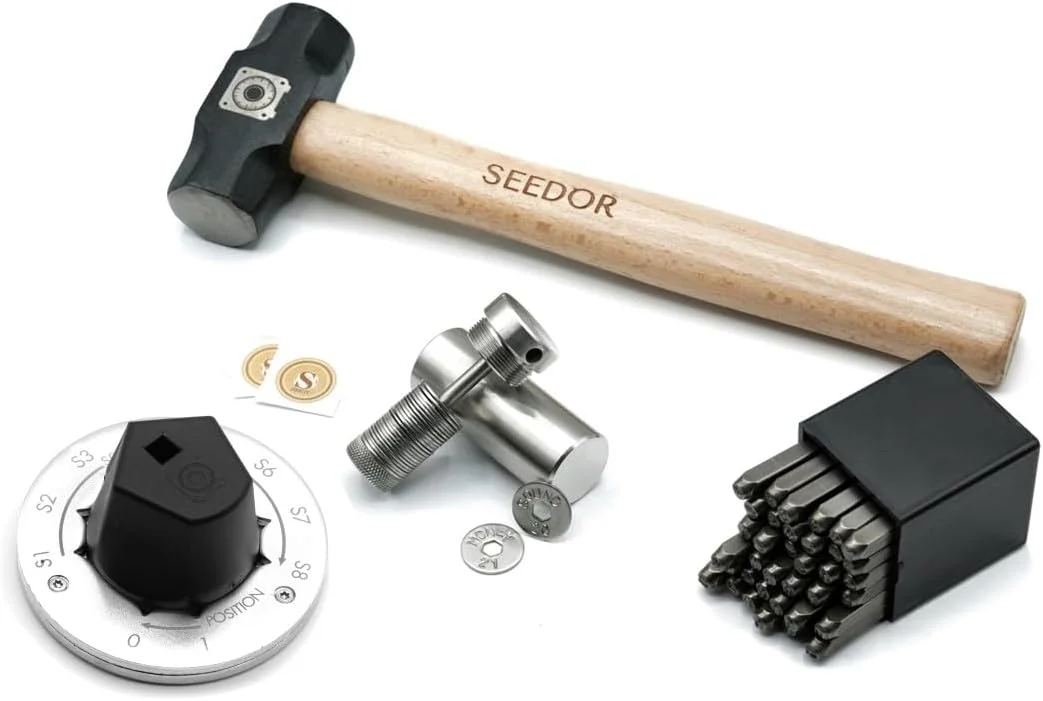 کیت شروع امن - کیف پول فولادی بیت کوین، پشتیبان گیری از سید، کیف پول رمزنگاری، ذخیره سازی سرد آفلاین عبارت بازیابی، سازگار با کیف پول های سخت افزاری مانند Coldcard، Ledger، Trezor