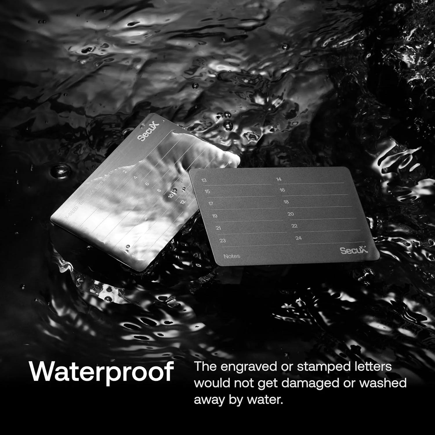 SecuX – XSEED Plus - صفحات فولادی ذخیره سازی عبارات بازیابی کیف پول بیت کوین (شامل مجموعه پانچ فولادی) سازگار با کیف پول های سخت افزاری SecuX، Ledger، Trezor SecuX – XSEED Plus - صفحات فولادی ذخیره سازی عبارات بازیابی کیف پول بیت کوین (شامل مجموعه پانچ فولادی) سازگار با کیف پول های سخت افزاری SecuX، Ledger، Trezor