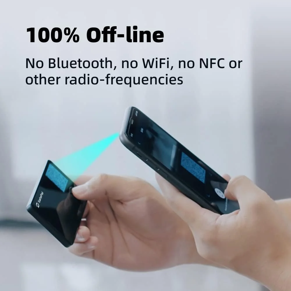 کیف پول سخت افزاری ارز دیجیتال SafePal S1، کیف پول رمزنگاری متن باز، ذخیره ایمن کلیدهای خصوصی، فضای ذخیره سازی سرد برای بیت کوین، اتریوم و توکن های بیشتر، NFT ها، عبارات Seed و دارایی های رمزنگاری