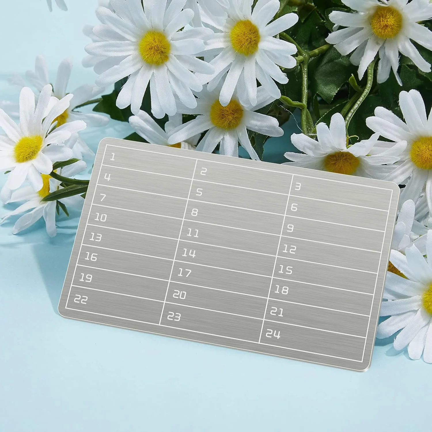 کیف پول فلزی استیل برای ذخیره سازی عبارات بازیابی ارزهای دیجیتال، مناسب برای پشتیبان گیری سرد سخت افزاری بیت کوین، 6 صفحه