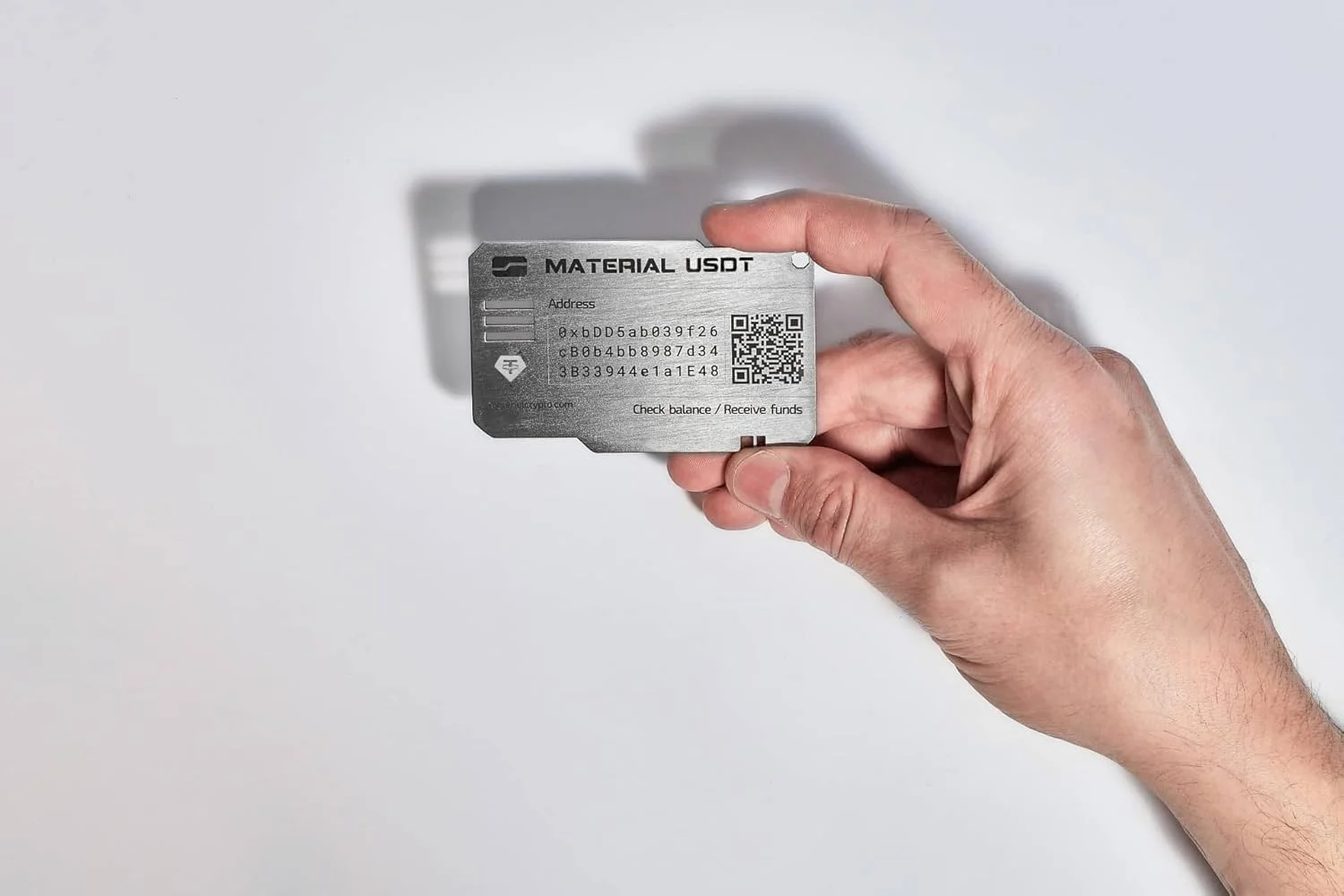 کیف پول USDT - کارت ذخیره سازی سرد USDT - غیرقابل هک، آسان و ایمن - کیف پول سخت افزاری 100٪ آفلاین کریپتو (فلزی) کیف پول USDT - کارت ذخیره سازی سرد USDT - غیرقابل هک، آسان و ایمن - کیف پول سخت افزاری 100٪ آفلاین کریپتو (فلزی)
