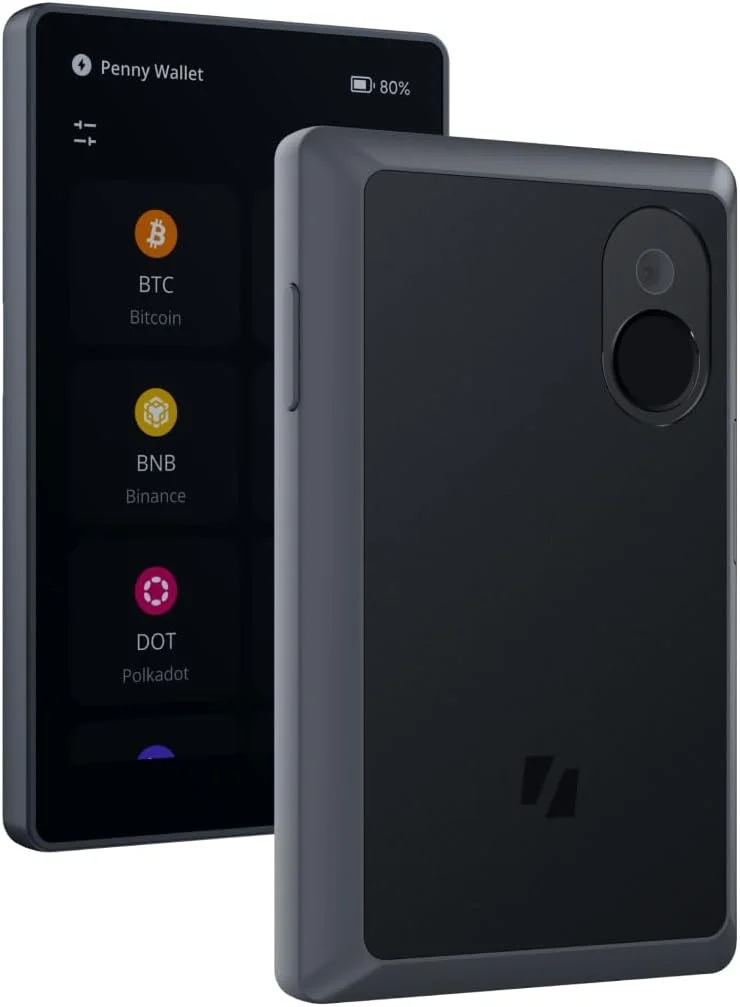 کی استون - کیف پول سخت افزاری ارز دیجیتال با صفحه لمسی 4 اینچی، ارز دیجیتال خود را ایمن ذخیره کنید (کی استون 3 پرو)