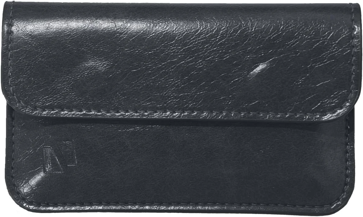 کیف محافظ چرمی خاکستری تیره Keystone 2.0، کیف محافظ عالی، مناسب برای کیف پول سخت افزاری ارز دیجیتال Keystone 3 Pro