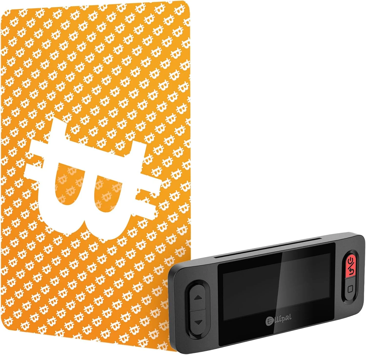 کیف پول سرد ارز دیجیتال Ellipal X Card نسخه سفارشی بیت کوین (همراه با کیت لوازم جانبی اولیه)