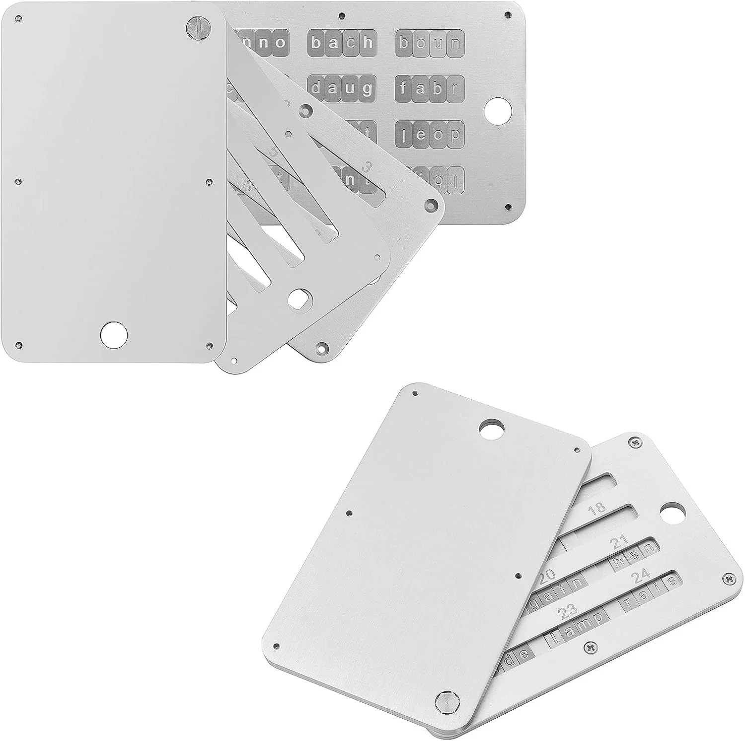 کیف پول استیل کریپتو برای بیت کوین، پشتیبان گیری سرد از سید ارز دیجیتال، کیف پول سخت افزاری سرد برای ذخیره سید کریپتو، پشتیبانی از تا 24 کلمه