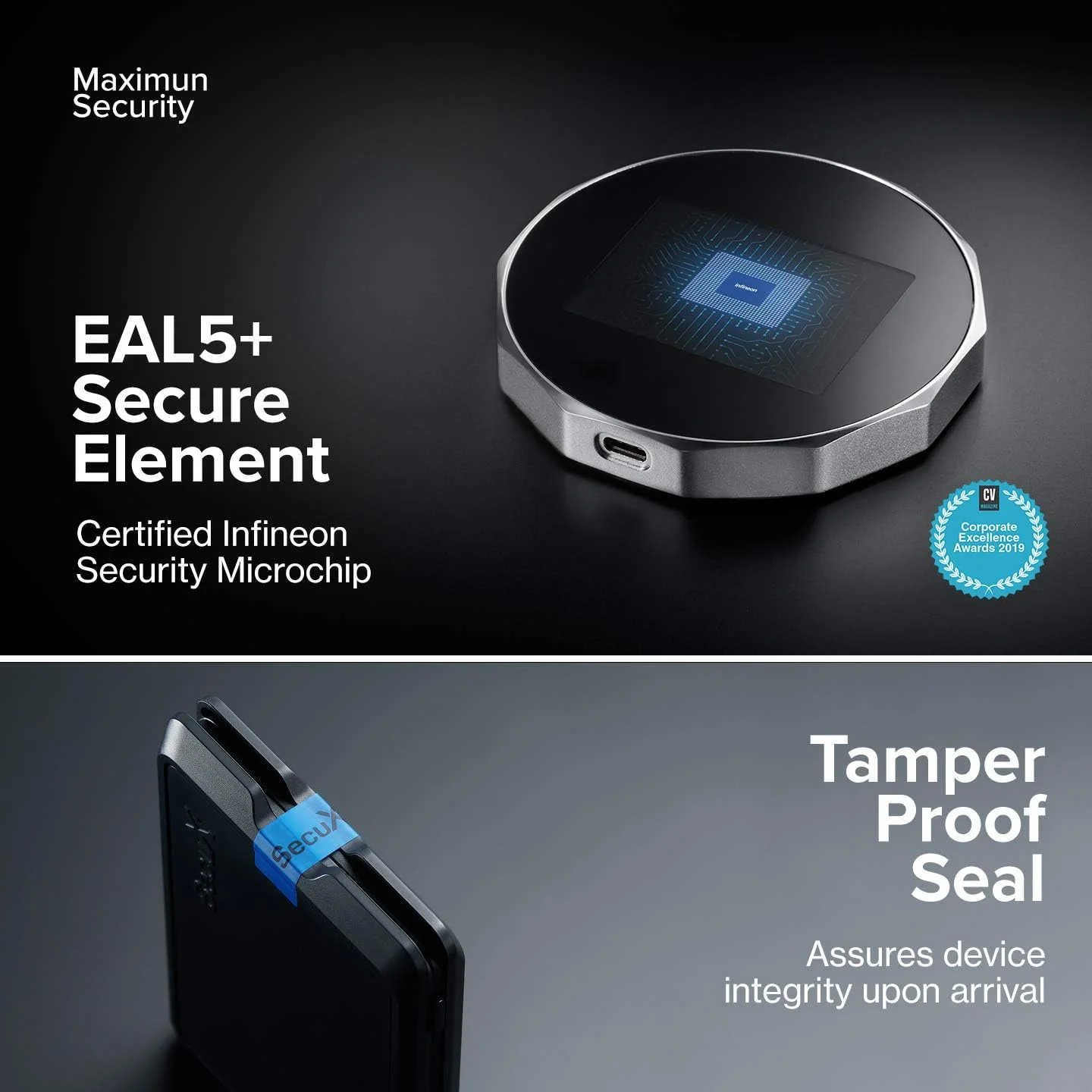 مجموعه کیف پول سخت افزاری ارز دیجیتال SecuX - مدل V20 + W10 - با صفحه لمسی، پشتیبانی از USB و NFT - به راحتی بیت کوین، اتریوم، BTC، ETH، LTC، Doge، BNB، Dash، XLM، ERC20، BSC و موارد دیگر را مدیریت کنید