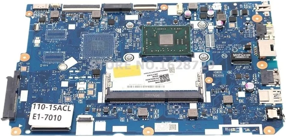 مادربرد اصلی 5B20L46281 CG521 NM-A841 برای لپ تاپ ideaPad 110-15ACL مدل E1-7010 DDR4 (پردازنده A6-7310) مادربرد اصلی 5B20L46281 CG521 NM-A841 برای لپ تاپ ideaPad 110-15ACL مدل E1-7010 DDR4 (پردازنده A6-7310)
