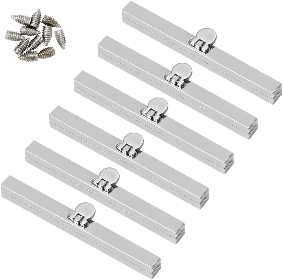 گیره کیف دستی BUTUZE، قاب فلزی قفل بوسه ای کیف، گیره کیف برای ساخت کیف، گیره کیف پول فلزی، گیره کیف برای ساخت کیف، لوازم ساخت کیف، 6 عددی گیره کیف دستی BUTUZE، قاب فلزی قفل بوسه ای کیف، گیره کیف برای ساخت کیف، گیره کیف پول فلزی، گیره کیف برای ساخت کیف، لوازم ساخت کیف، 6 عددی