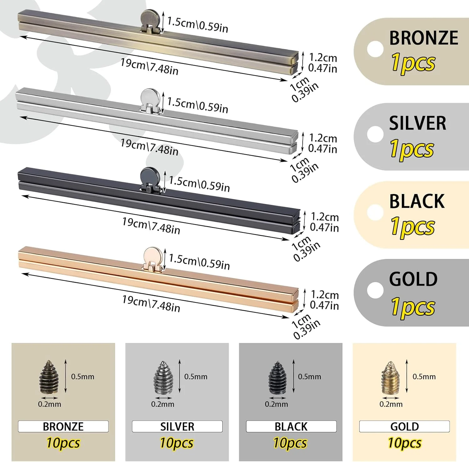 گیره کیف BUTUZE، گیره فلزی کیف دستی 19 سانتیمتری، گیره کیف پول سکهای، قاب کیف پول قفلی، قاب کلاچ، یراق کیف، قاب فلزی کیف پول صاف، لوازم ساخت کیف گیره کیف BUTUZE، گیره فلزی کیف دستی 19 سانتیمتری، گیره کیف پول سکهای، قاب کیف پول قفلی، قاب کلاچ، یراق کیف، قاب فلزی کیف پول صاف، لوازم ساخت کیف