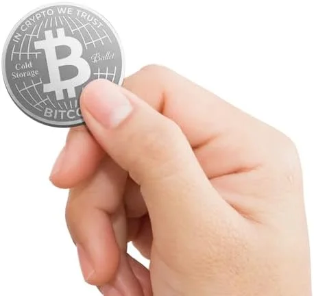 سردخانه بیت کوین Ballet - کیف پول سخت افزاری ضد هک فولاد ضد زنگ - سکه بیت کوین. (تکی) سردخانه بیت کوین Ballet - کیف پول سخت افزاری ضد هک فولاد ضد زنگ - سکه بیت کوین. (تکی)