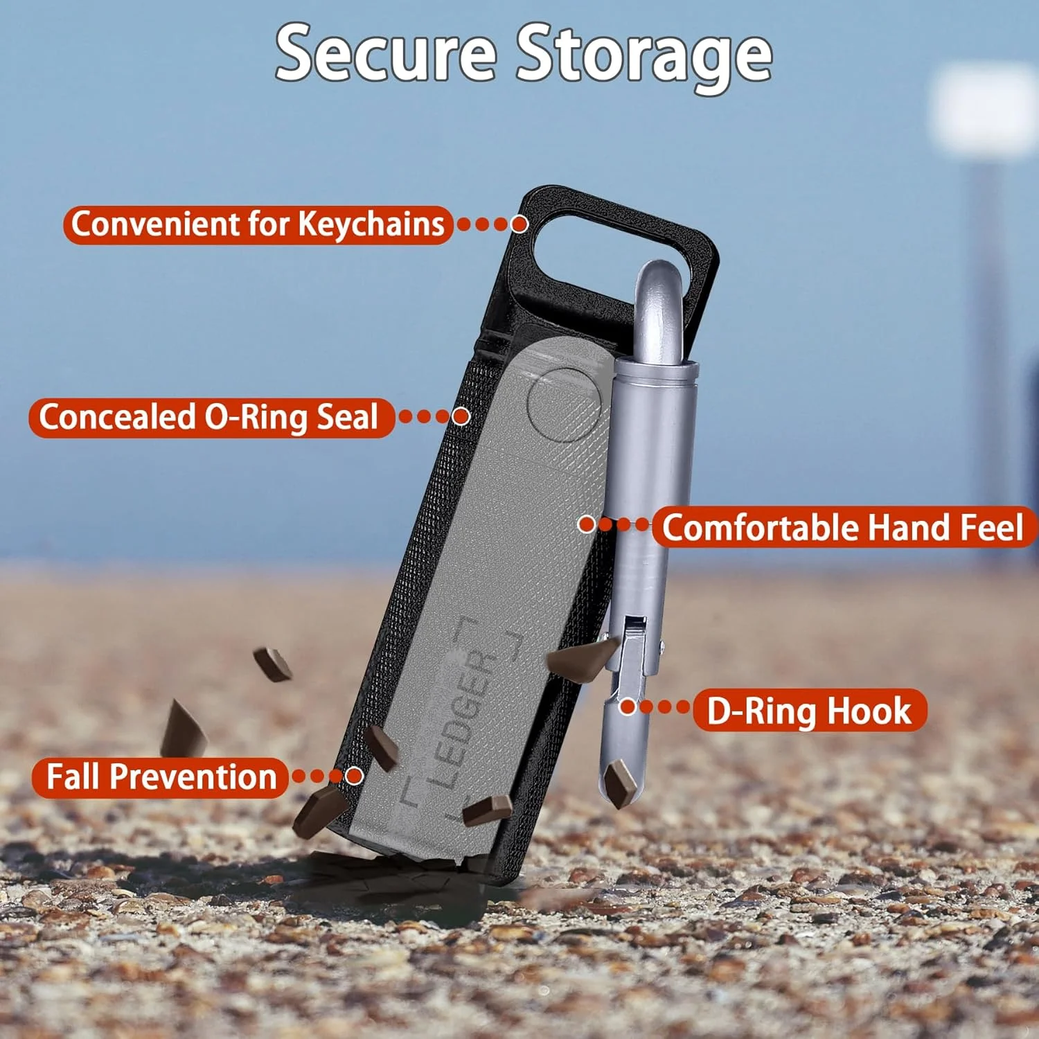 کیف آلیاژ آلومینیومی Aenllosi برای کیف پول سخت افزاری ارز دیجیتال Ledger Nano X BTC Bitcoin