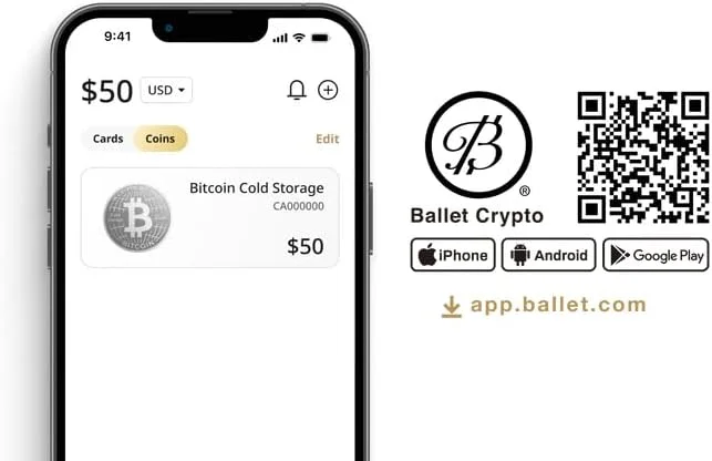 سردخانه بیت کوین Ballet - کیف پول سخت افزاری ضد هک فولاد ضد زنگ - سکه بیت کوین. (تکی) سردخانه بیت کوین Ballet - کیف پول سخت افزاری ضد هک فولاد ضد زنگ - سکه بیت کوین. (تکی)