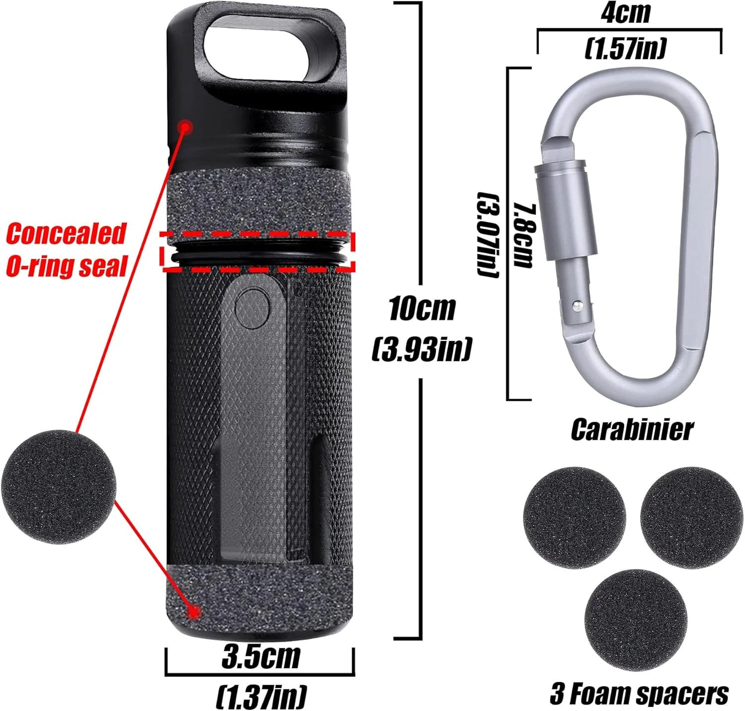کیف آلیاژ آلومینیومی Aenllosi برای کیف پول سخت افزاری ارز دیجیتال Ledger Nano X BTC Bitcoin