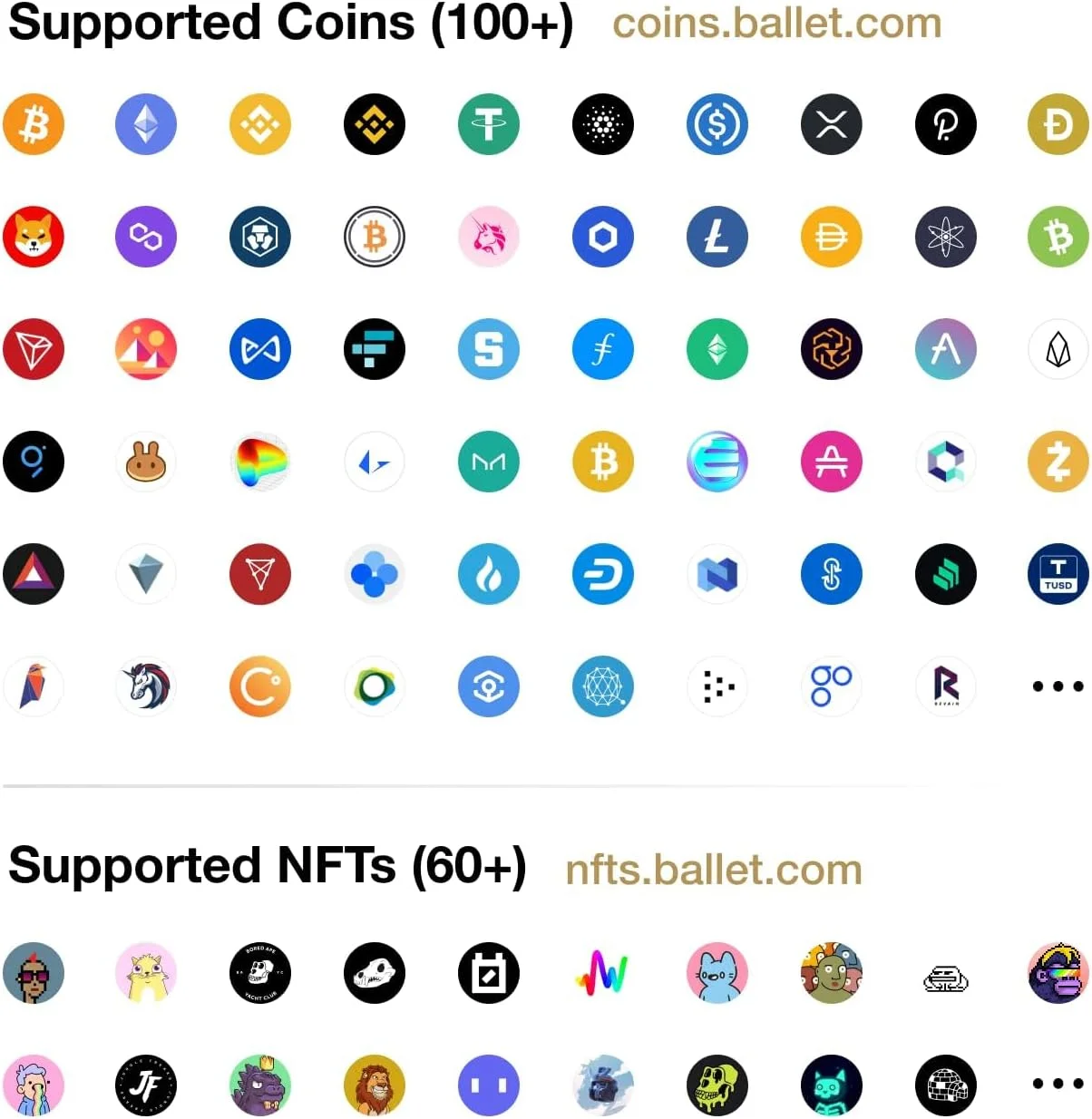 Ballet REAL Bitcoin - آسان‌ترین کارت ذخیره سازی سرد ارز دیجیتال - کیف پول سخت افزاری رمزنگاری شده، محافظت از دارایی های دیجیتال شما (تکی)