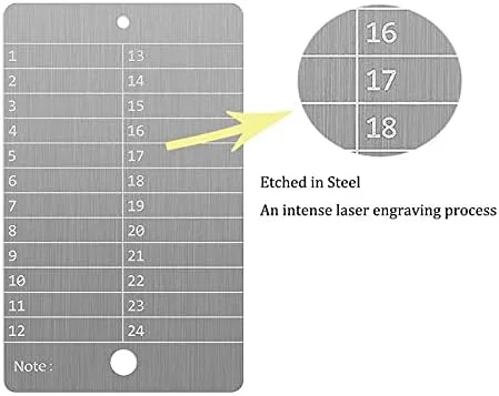 کیف پول استیل بیت کوین، کیف پول ارز دیجیتال برای پشتیبان گیری سخت افزاری کیف پول سرد، ذخیره سازی بذر رمزنگاری بیت کوین سازگار با تمام سخت افزارهای BIP39 (2 صفحه و مهر و موم ضد دستکاری، فولاد ضد زنگ)