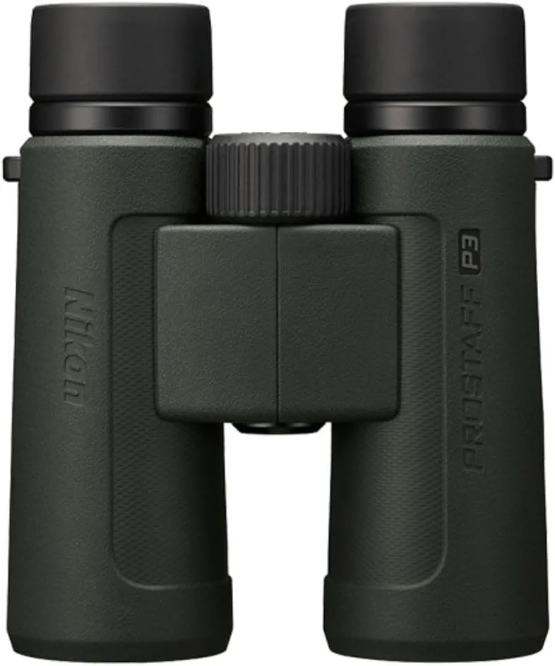 دوربین دوچشمی نیکون PROSTAFF P3 10x42 ضد آب و ضد مه با طراحی مقاوم در برابر افتادن و پوشش آلیاژ نقره بازتابنده، مشکی (بازسازی شده) دوربین دوچشمی نیکون PROSTAFF P3 10x42 ضد آب و ضد مه با طراحی مقاوم در برابر افتادن و پوشش آلیاژ نقره بازتابنده، مشکی (بازسازی شده)