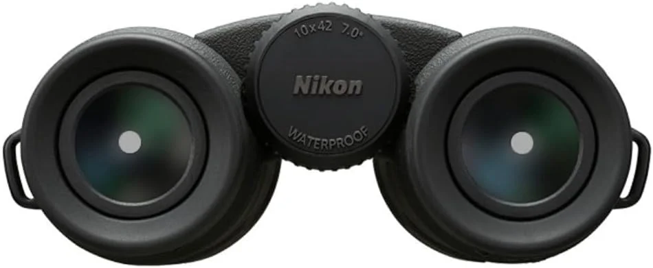 دوربین دوچشمی نیکون PROSTAFF P3 10x42 ضد آب و ضد مه با طراحی مقاوم در برابر افتادن و پوشش آلیاژ نقره بازتابنده، مشکی (بازسازی شده) دوربین دوچشمی نیکون PROSTAFF P3 10x42 ضد آب و ضد مه با طراحی مقاوم در برابر افتادن و پوشش آلیاژ نقره بازتابنده، مشکی (بازسازی شده)