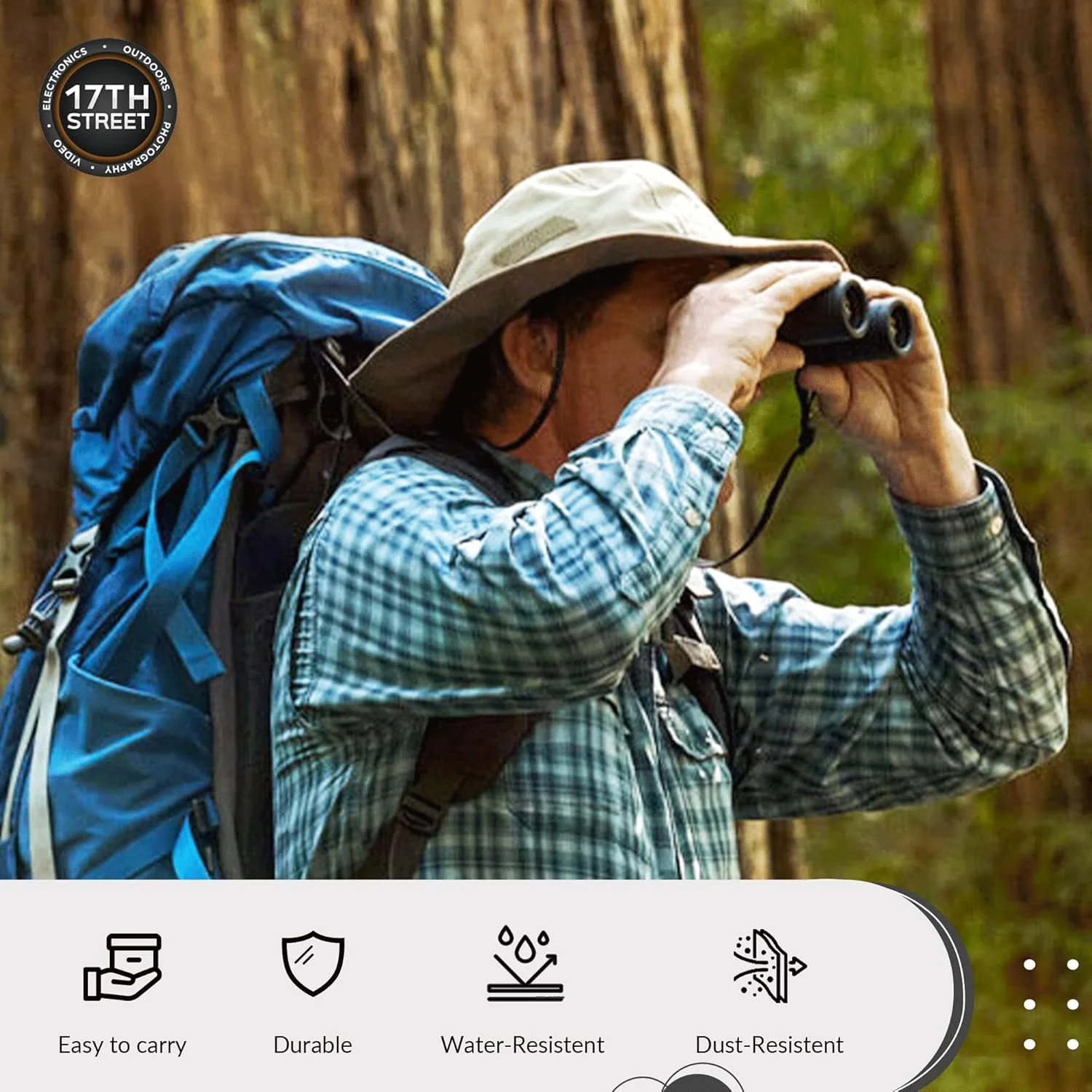 دوربین دوچشمی نیکون Monarch M5 8x42 مدل 16767 به همراه قلم تمیز کننده لنز، بند گردنی و چراغ قوه دوربین دوچشمی نیکون Monarch M5 8x42 مدل 16767 به همراه قلم تمیز کننده لنز، بند گردنی و چراغ قوه