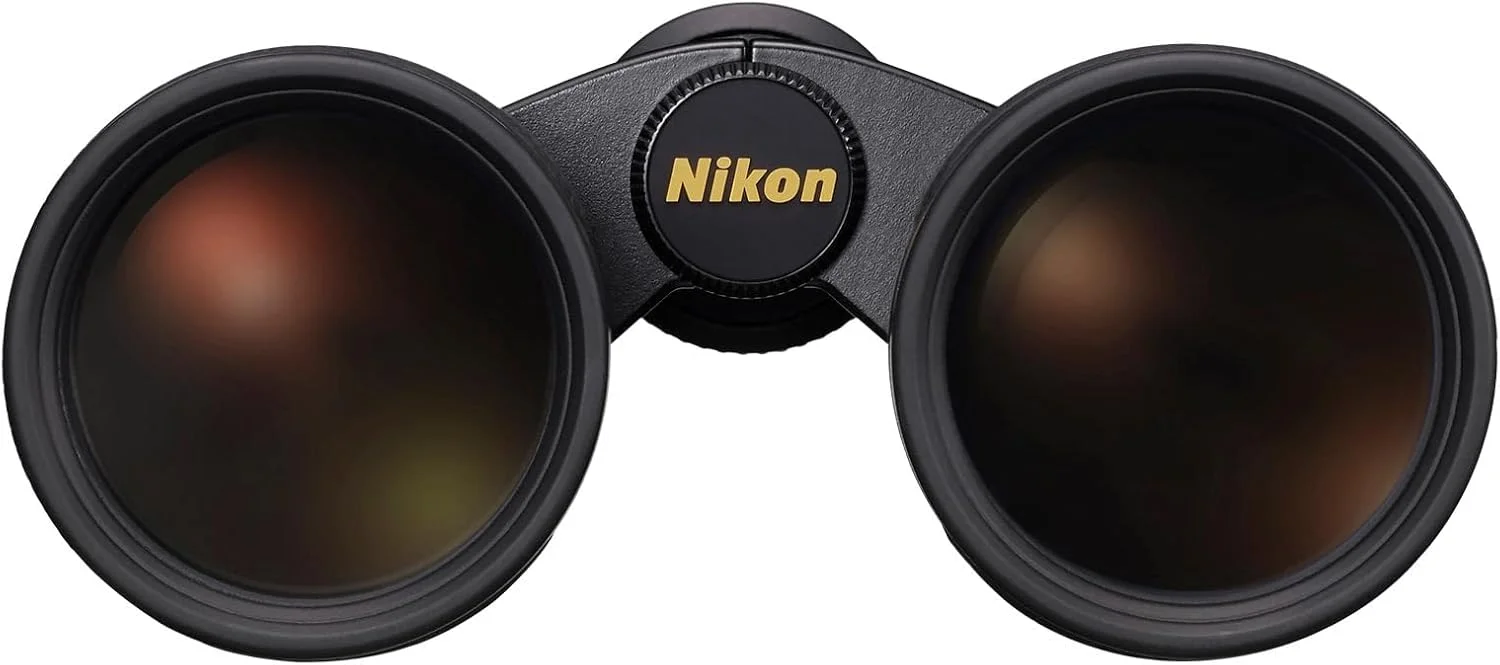 دوربین دوچشمی NIKON Monarch HG 8x42mm - میدان دید گسترده، لنزهای چند لایه روشن، دید با کیفیت بالا - دوربین دوچشمی سبک وزن ضد آب و ضد مه برای مشاهده طبیعت در فضای باز (16027)