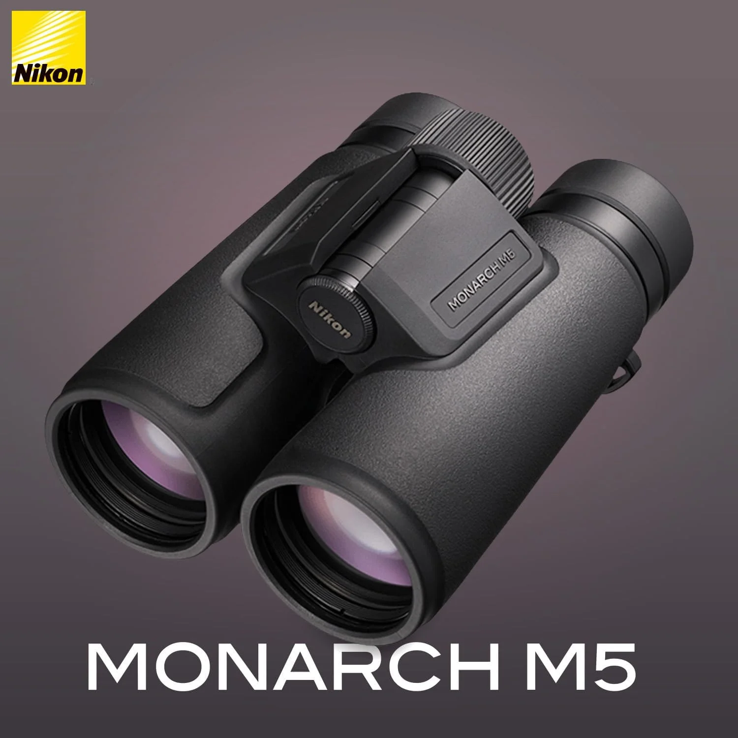 دوربین دوچشمی نیکون Monarch M5 8x42 به همراه کیف رودوشی، قلم تمیز کننده لنز و دستمال تمیز کننده میکروفایبر (4 تکه)