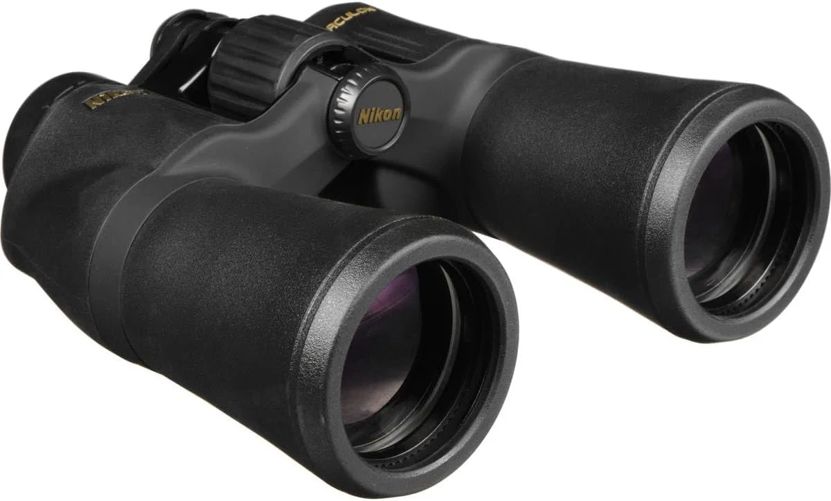 دوربین دوچشمی نیکون 7x50 Aculon A211 منشور Porro، مشکی، همراه با کیت لوازم جانبی