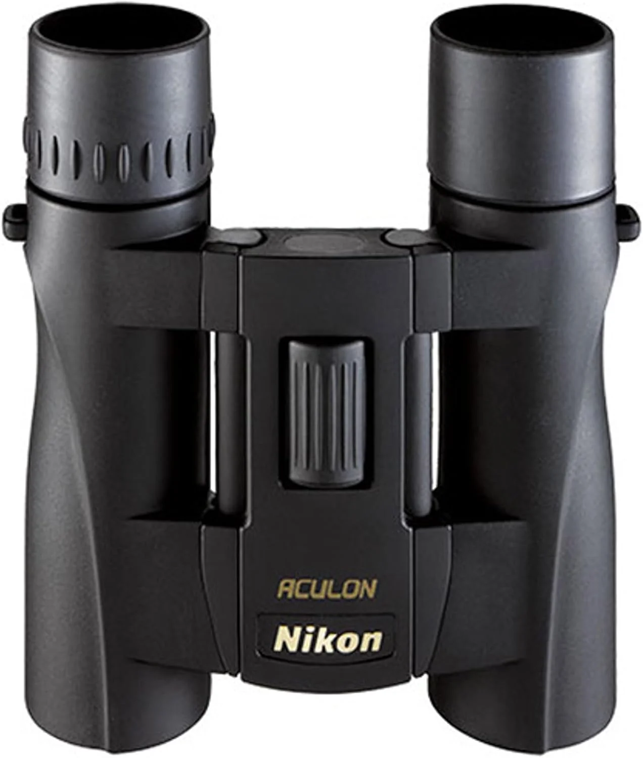 دوربین دوچشمی فشرده نیکون ACULON A30 10x25 - طراحی سبک وزن با لولای دوتایی، لنزهای چندلایه پوشش داده شده، فوکوس مرکزی روان، دستگیره ارگونومیک برای شکار، پیاده روی و ماجراجویی در فضای باز