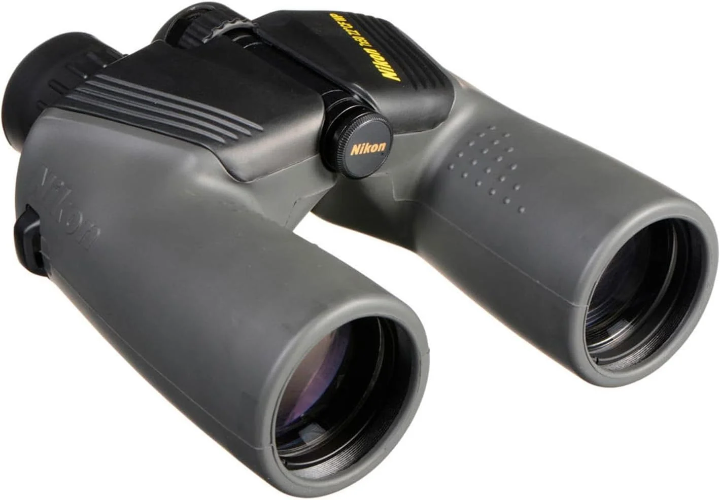 دوربین دوچشمی دریایی ضدآب نیکون OceanPro 7x50 - منشور Porro با پوشش چند لایه روشن، انتقال نور بالا، فاصله چشمی زیاد، دوربین دوچشمی ضد آب و ضد مه برای قایق‌رانی و دریانوردی (7440)