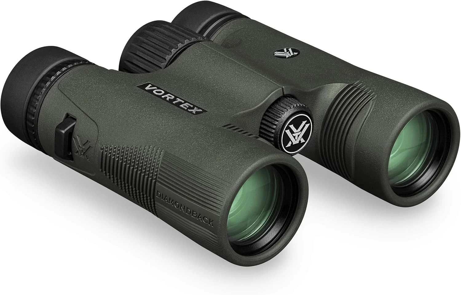 دوربین دوچشمی Vortex Optics Diamondback HD 10x28 - سیستم اپتیک HD، دستگیره ضد لغزش، ضد آب، ضد مه، ضد ضربه، شامل کیف حمل