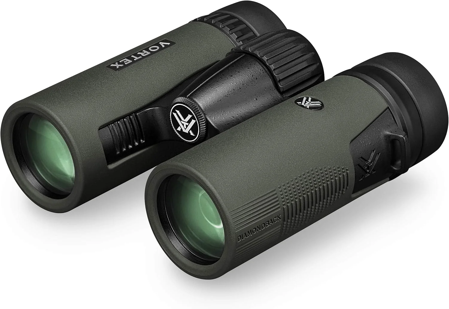 دوربین دوچشمی Vortex Optics Diamondback HD 10x32 - سیستم اپتیک HD، دستگیره ضد لغزش، ضد آب، ضد مه، ضد ضربه، دارای کیف حمل